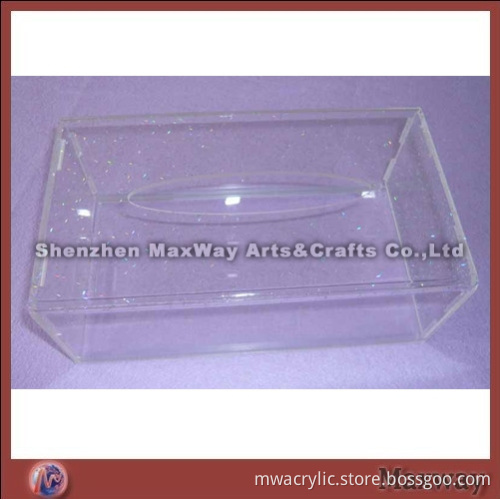 Large Space Tabletop Fancy Acrylic/Lucite Napkin Holder
